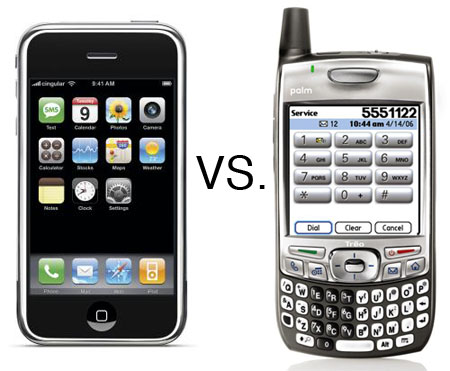 iPhone VS. Treo