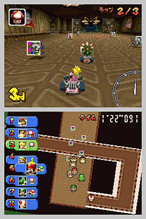 No split screen with Mario Kart DS