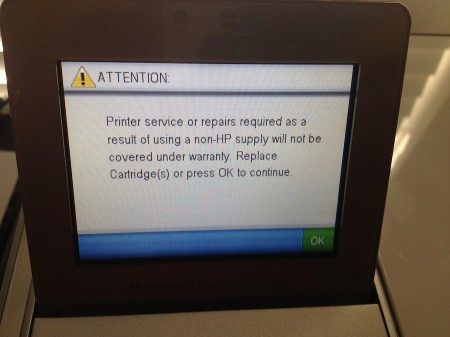 HP Printer Conspiracy: Will Your Printer Kill Itself If You Refill The Cartridges?
