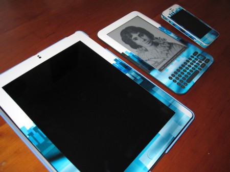 2012 DecalGirl Skins for iPad, Kindle & iPhone 4