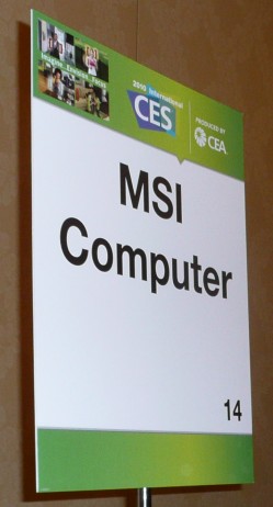 MSI Wind at CES 2010