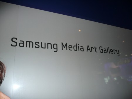 CES 2010: Samsung Media Art Gallery
