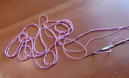 String a bunch of beads