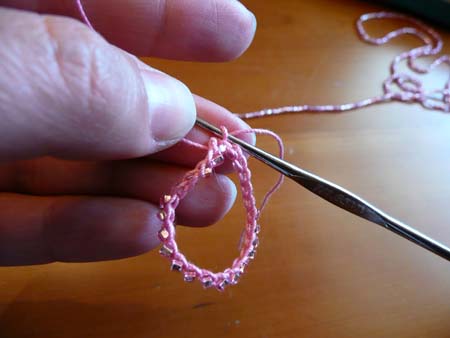 Connect the loop.