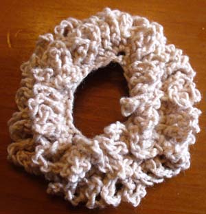 Row 3 Twisted Loop completed