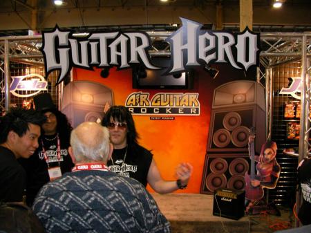 CES 2008: Guitar Hero Air Guitar Rocker