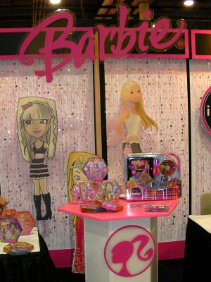 Barbie Booth at CES 2008