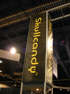 Skullcandy Booth at CES 2008