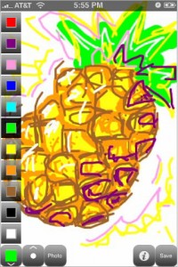 Scribble for the iPhone