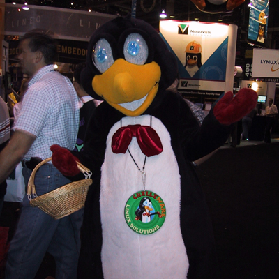Comdex 2000: Linux Penguin