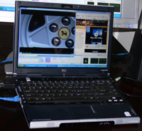 Intel Centrino Duo Chip in an HP Laptop